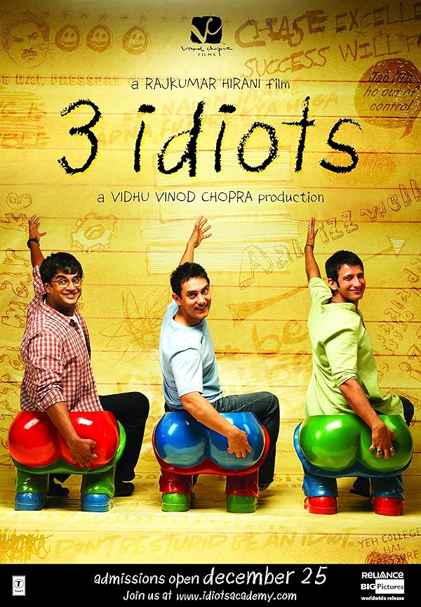 دانلود فیلم سه احمق 2009 3 Idiots