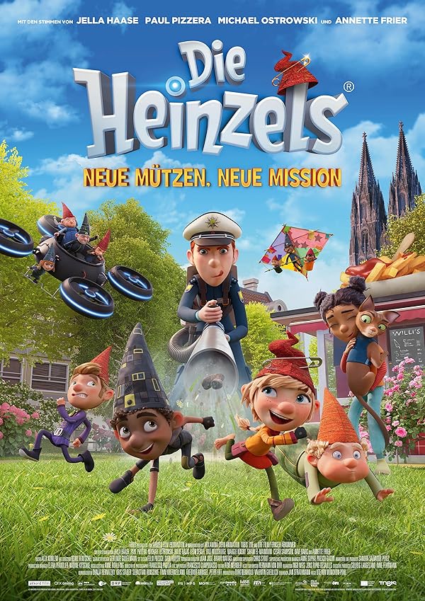دانلود انیمیشن سوپر الفکین‌ها 2024 Die Heinzels: Neue Mützen, Neue Mission